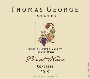 2019Pinot Noir Cresta Ridge Concrete Estate Single Vineyard