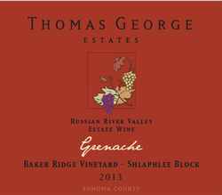 2013 Grenache Baker Ridge Estate Single Vineyard Shlaphlee Block 3L